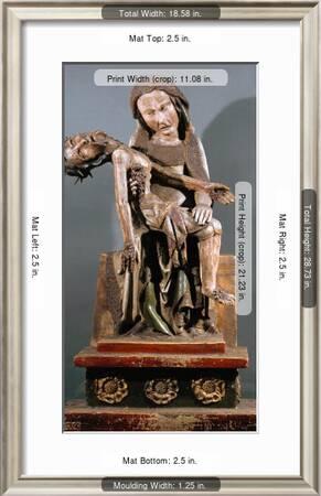 The Roettgen Pieta About 1300 Giclee Print German School Art Com