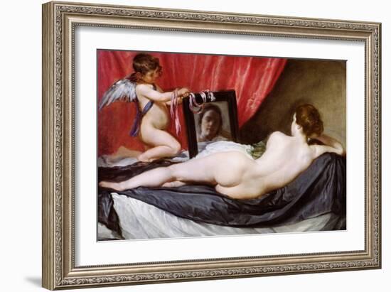 The Rokeby Venus, circa 1648-51-Diego Velazquez-Framed Giclee Print