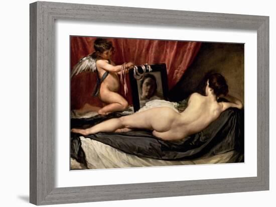 The Rokeby Venus: the Toilet of Venus, 1642-Diego Velazquez-Framed Giclee Print