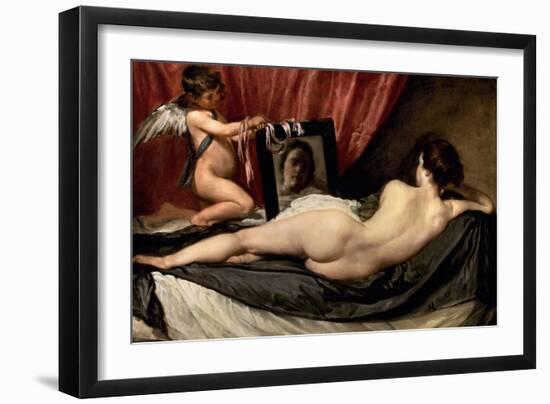 The Rokeby Venus: the Toilet of Venus, 1642-Diego Velazquez-Framed Giclee Print