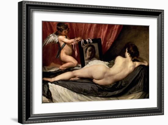 The Rokeby Venus: the Toilet of Venus, 1642-Diego Velazquez-Framed Giclee Print