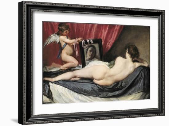 The Rokeby Venus-Diego Velazquez-Framed Art Print