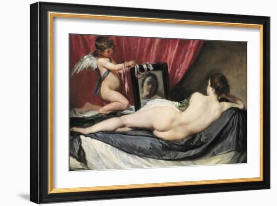 The Rokeby Venus-Diego Velazquez-Framed Art Print