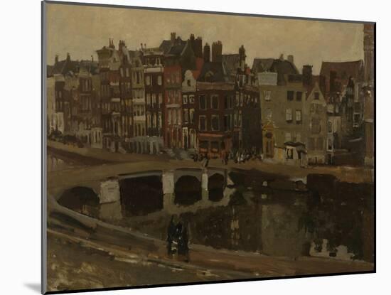 The Rokin in Amsterdam, 1897-Georg-Hendrik Breitner-Mounted Giclee Print