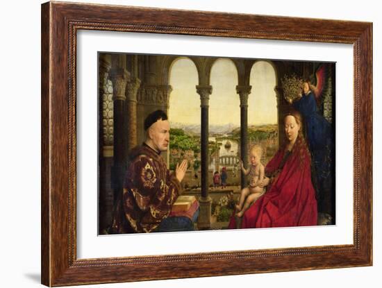 The Rolin Madonna-Jan van Eyck-Framed Giclee Print