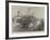 The Roller Steamer Ernest Bazin Leaving Havre on a Trial Trip-Henri Lanos-Framed Giclee Print