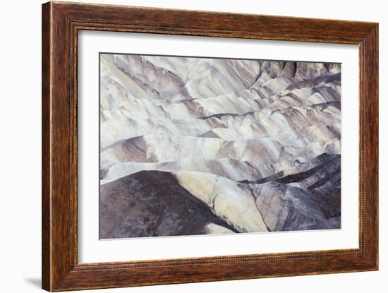 The Rolling Colored Landscape Of Zabriskie Point In Death Valley National Park, California-Jay Goodrich-Framed Photographic Print