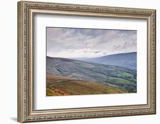 The Rolling Hills of the Yorkshire Dales National Park Near Dentdale-Julian Elliott-Framed Photographic Print