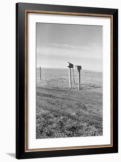 The Rolling Lands-Dorothea Lange-Framed Art Print
