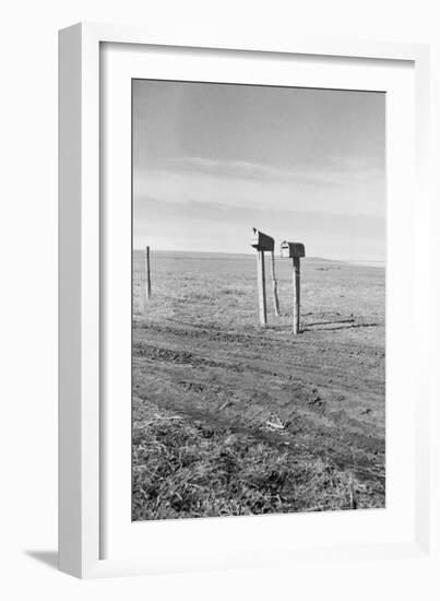 The Rolling Lands-Dorothea Lange-Framed Art Print