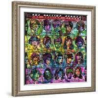 The Rolling Stones-Dean Russo- Exclusive-Framed Giclee Print