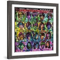 The Rolling Stones-Dean Russo- Exclusive-Framed Giclee Print