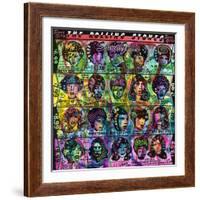 The Rolling Stones-Dean Russo- Exclusive-Framed Giclee Print