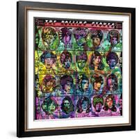 The Rolling Stones-Dean Russo- Exclusive-Framed Giclee Print