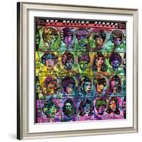The Rolling Stones-Dean Russo- Exclusive-Framed Giclee Print