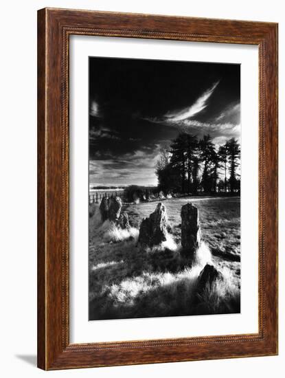 The Rollright Stones, Oxfordshire, England-Simon Marsden-Framed Giclee Print