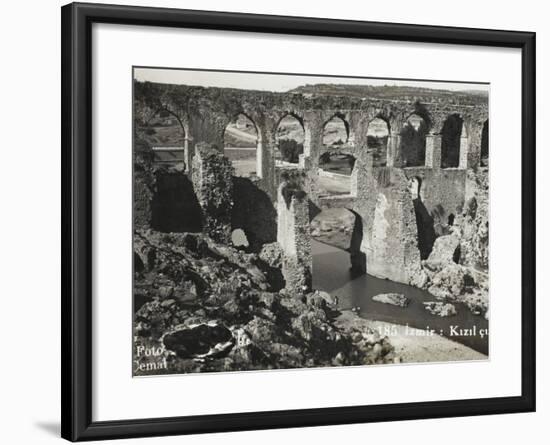 The Roman Aqueduct at Izmir (Smyrna), Turkey-null-Framed Photographic Print