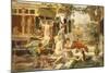 The Roman Bath-Emmanuel Oberhausen-Mounted Giclee Print