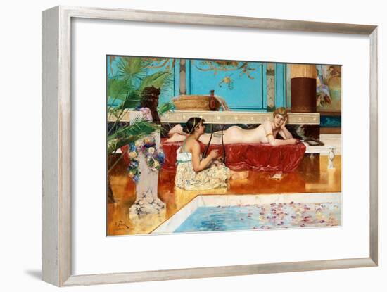 The Roman Baths, 1882-Georg Pauli-Framed Giclee Print