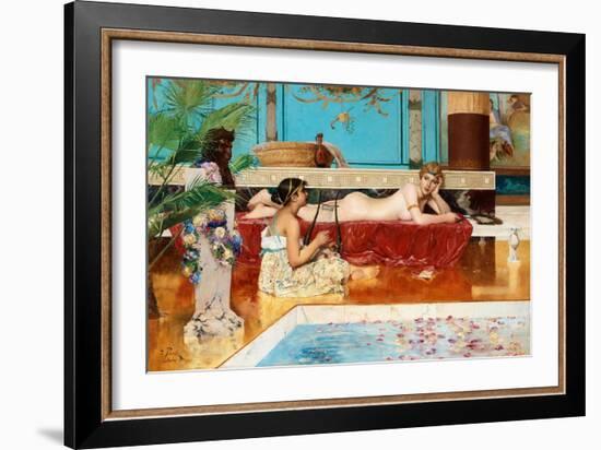 The Roman Baths, 1882-Georg Pauli-Framed Giclee Print