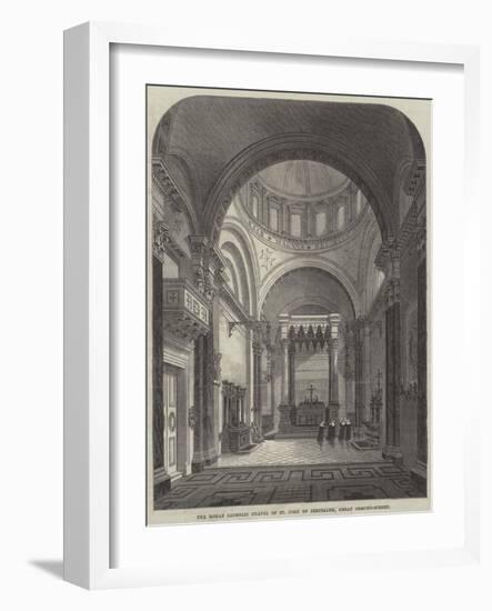 The Roman Catholic Chapel of St John of Jerusalem, Great Ormond-Street-Frank Watkins-Framed Giclee Print