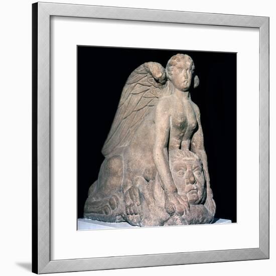The Roman Colchester Sphinx, 1st century. Artist: Unknown-Unknown-Framed Giclee Print