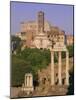 The Roman Forum and Colosseum, Unesco World Heritage Site, Rome, Lazio, Italy, Europe-Gavin Hellier-Mounted Photographic Print