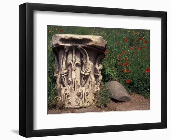 The Roman Forum in the Center of Ancient Rome, Italy-Connie Ricca-Framed Photographic Print