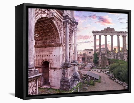 The Roman Forum-Steven Boone-Framed Premier Image Canvas