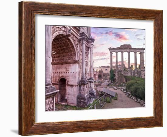 The Roman Forum-Steven Boone-Framed Photographic Print