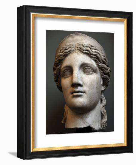 The Roman Goddess Juno. Bust. First Half of 2nd Century A.C. Marble. Carlsberg Glyptotek Museum.…-null-Framed Giclee Print