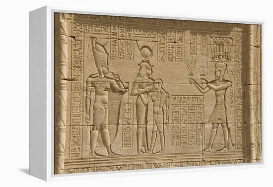 The Roman Mammisi, Dendera Necropolis, Qena, Nile Valley, Egypt, North Africa, Africa-Tony Waltham-Framed Premier Image Canvas