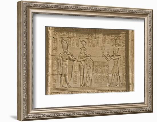 The Roman Mammisi, Dendera Necropolis, Qena, Nile Valley, Egypt, North Africa, Africa-Tony Waltham-Framed Photographic Print