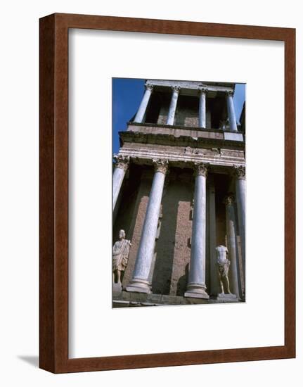 The Roman Theatre at Merida, 1st century BC-Unknown-Framed Photographic Print