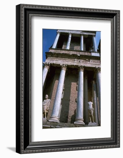 The Roman Theatre at Merida, 1st century BC-Unknown-Framed Photographic Print