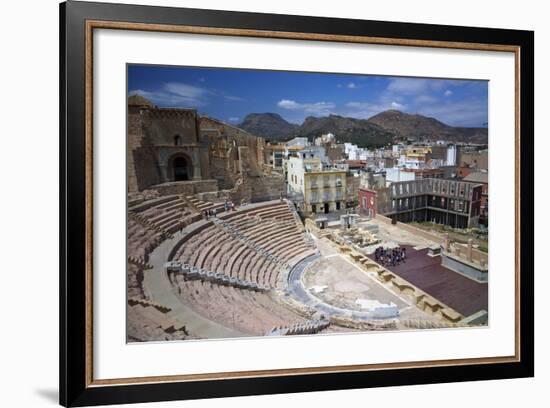 The Roman Theatre, Cartagena, Spain-Rob Cousins-Framed Photographic Print