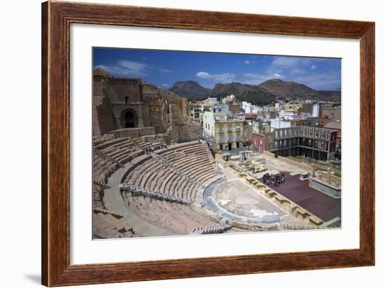 The Roman Theatre, Cartagena, Spain-Rob Cousins-Framed Photographic Print