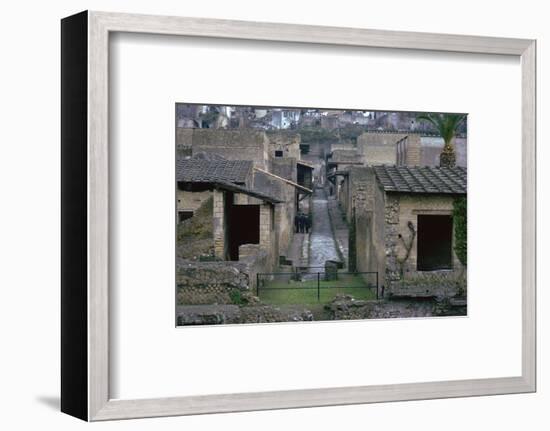 The Roman town of Herculaneum, 1st century. Artist: Unknown-Unknown-Framed Photographic Print