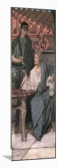 The Roman Wine Tasters-Sir Lawrence Alma-Tadema-Mounted Giclee Print