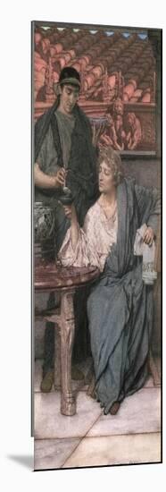 The Roman Wine-Tasters-Sir Lawrence Alma-Tadema-Mounted Giclee Print