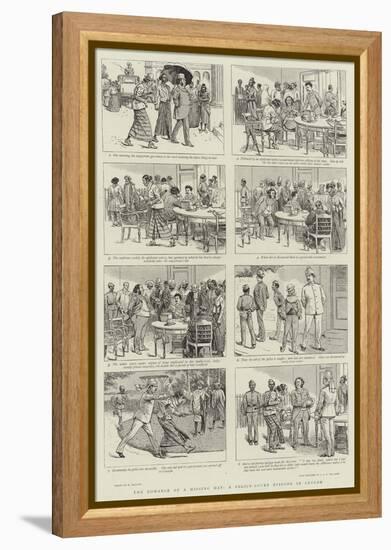 The Romance of a Missing Hat, a Police-Court Episode in Ceylon-William Ralston-Framed Premier Image Canvas