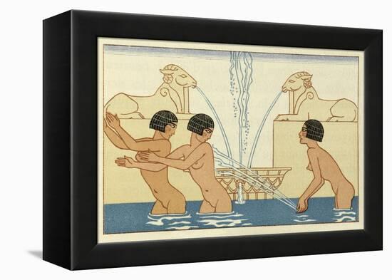 The Romance of a Mummy-Georges Barbier-Framed Premier Image Canvas