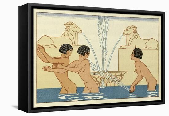 The Romance of a Mummy-Georges Barbier-Framed Premier Image Canvas