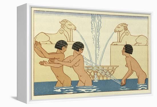 The Romance of a Mummy-Georges Barbier-Framed Premier Image Canvas