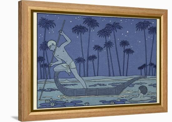 The Romance of a Mummy-Georges Barbier-Framed Premier Image Canvas