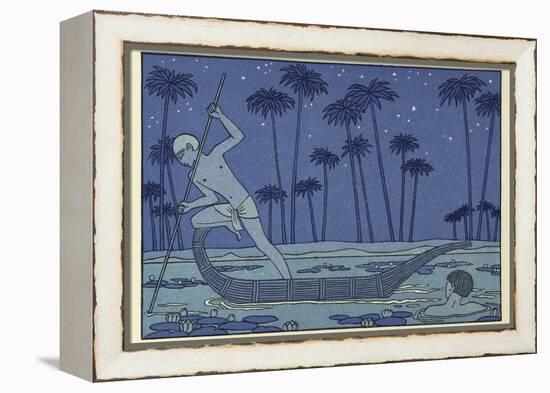 The Romance of a Mummy-Georges Barbier-Framed Premier Image Canvas