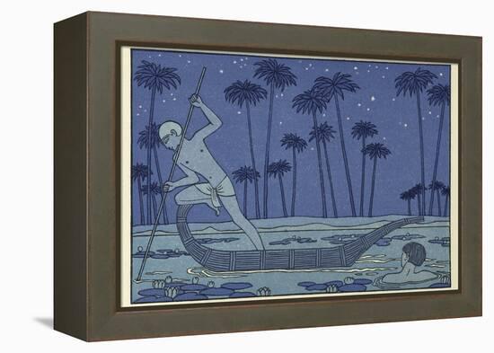 The Romance of a Mummy-Georges Barbier-Framed Premier Image Canvas