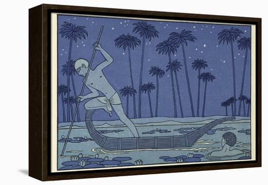 The Romance of a Mummy-Georges Barbier-Framed Premier Image Canvas