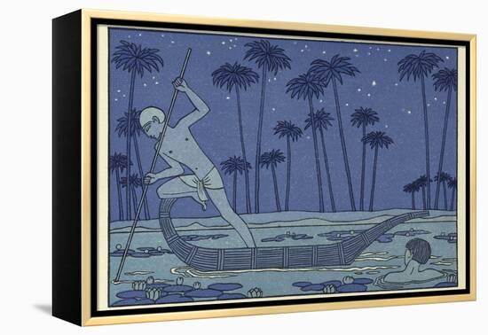 The Romance of a Mummy-Georges Barbier-Framed Premier Image Canvas