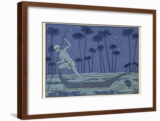 The Romance of a Mummy-Georges Barbier-Framed Giclee Print